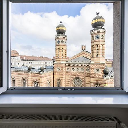 Breathless Panorama Synagogue Elegant Attic Free Parking Reservation Needed Budapest Eksteriør bilde