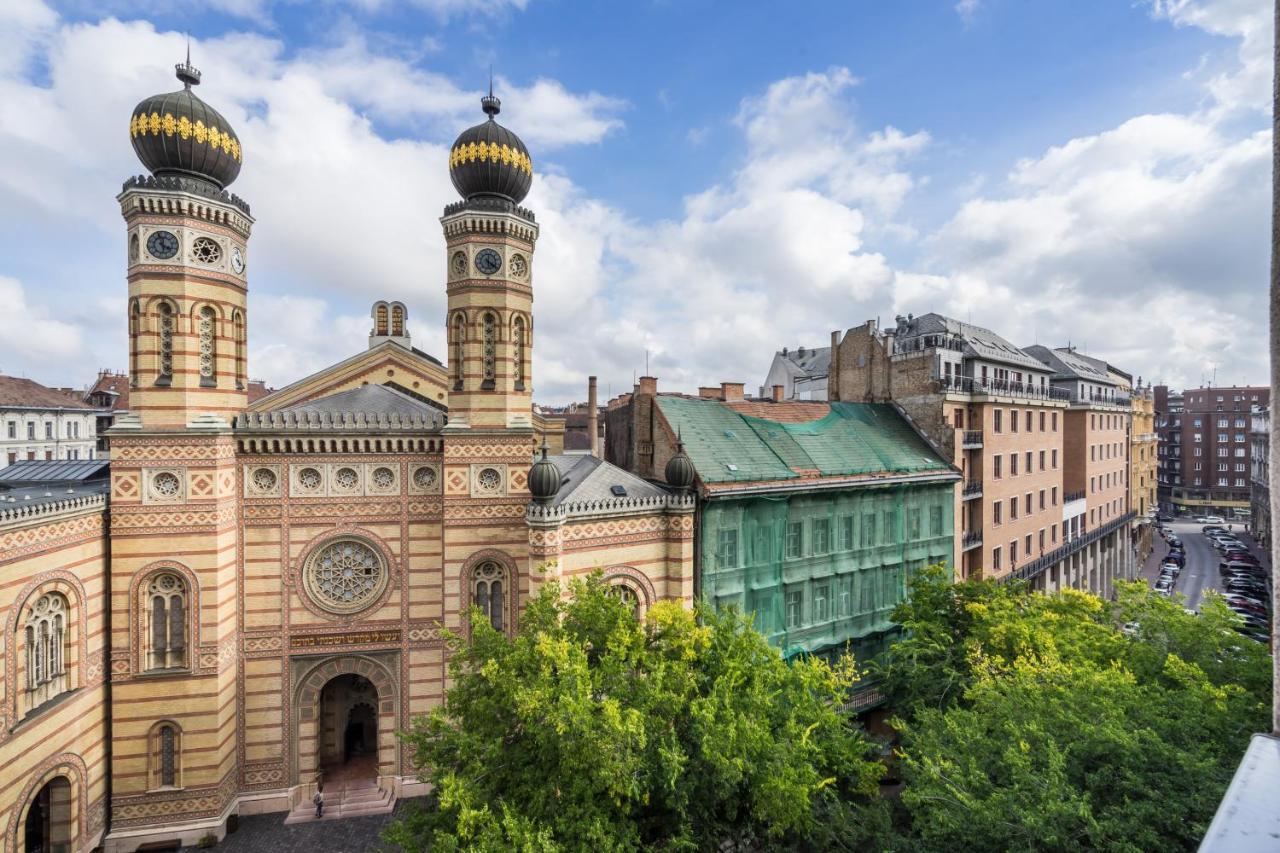 Breathless Panorama Synagogue Elegant Attic Free Parking Reservation Needed Budapest Eksteriør bilde