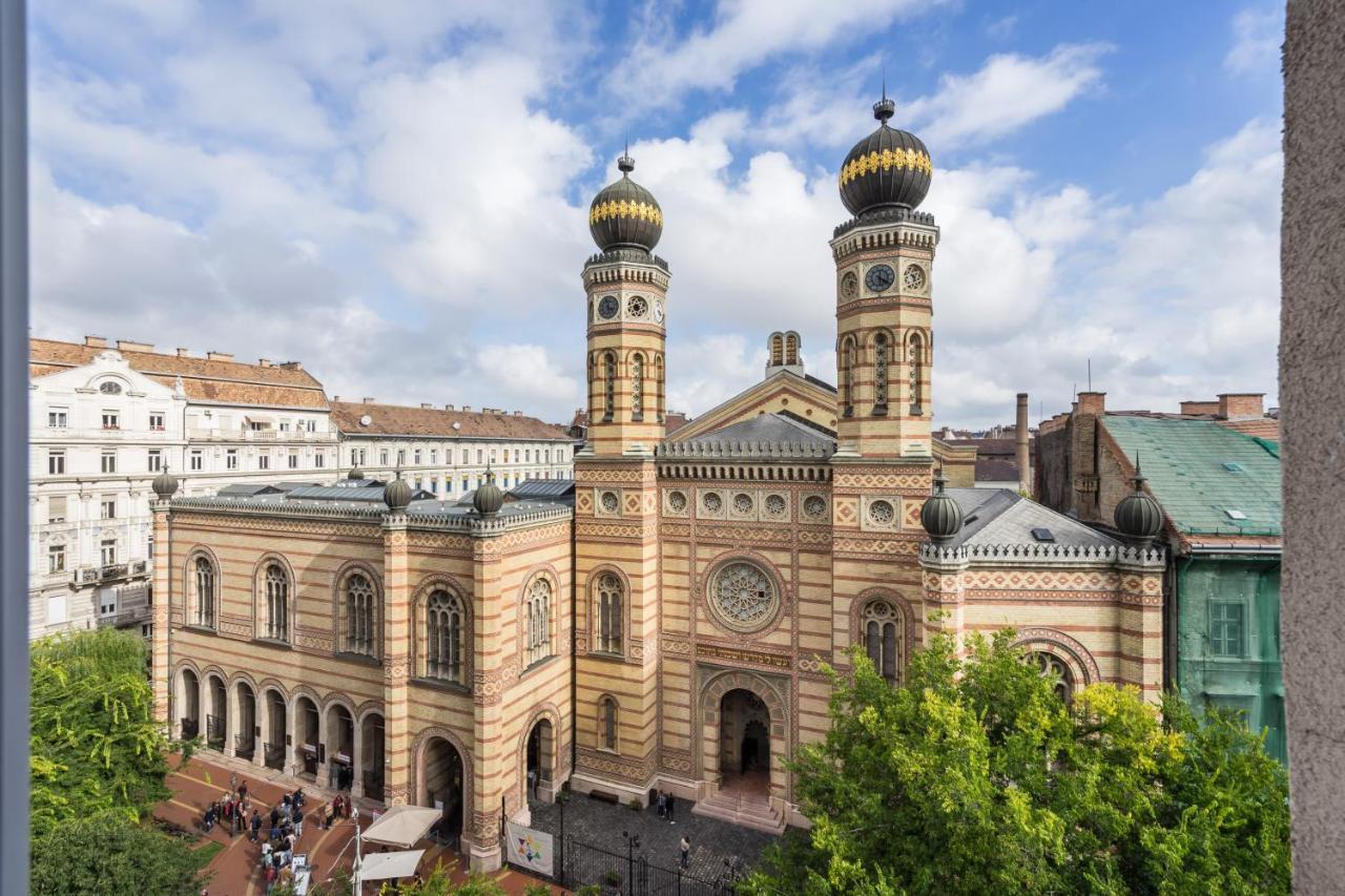 Breathless Panorama Synagogue Elegant Attic Free Parking Reservation Needed Budapest Eksteriør bilde