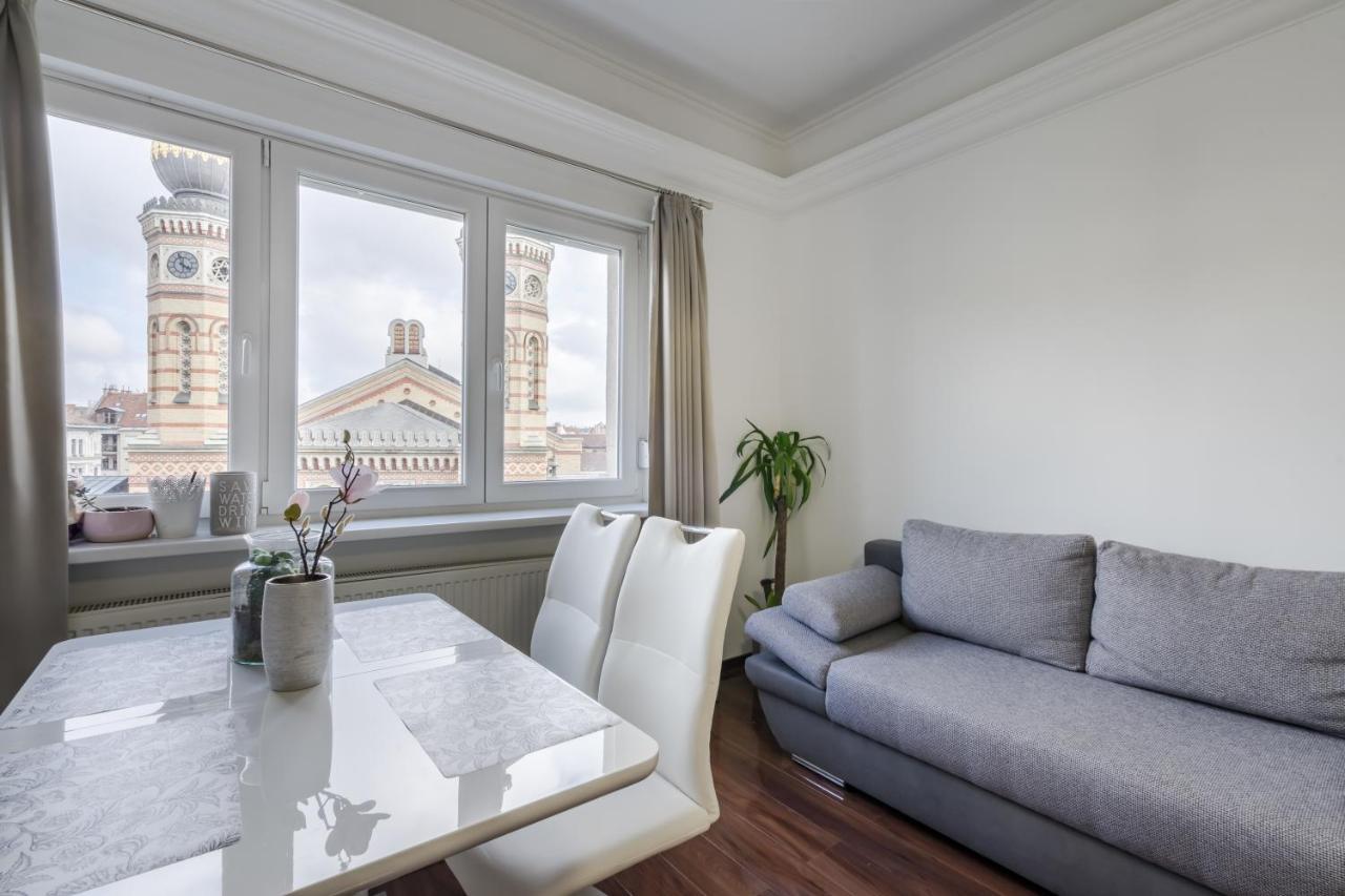 Breathless Panorama Synagogue Elegant Attic Free Parking Reservation Needed Budapest Eksteriør bilde