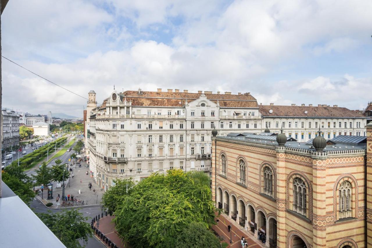 Breathless Panorama Synagogue Elegant Attic Free Parking Reservation Needed Budapest Eksteriør bilde