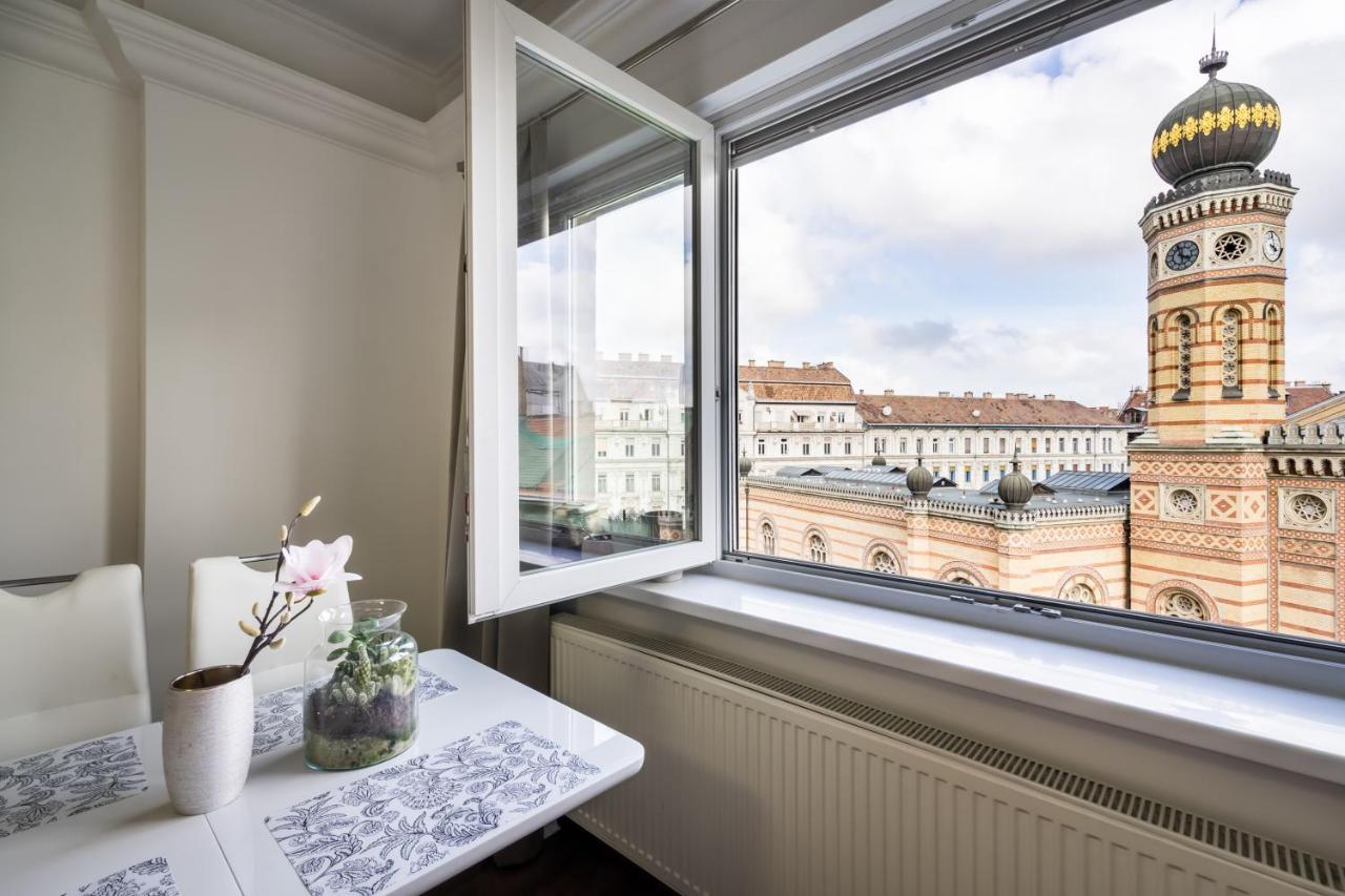 Breathless Panorama Synagogue Elegant Attic Free Parking Reservation Needed Budapest Eksteriør bilde