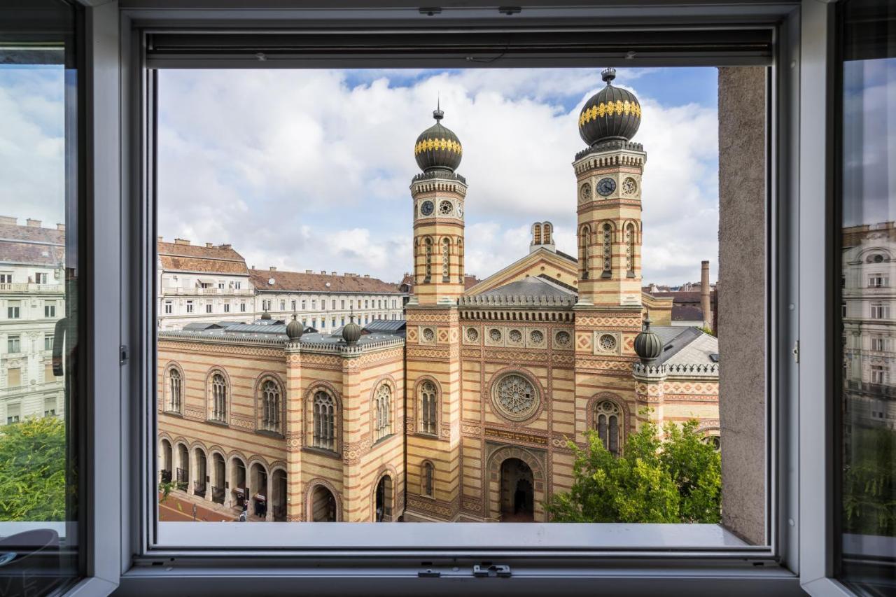 Breathless Panorama Synagogue Elegant Attic Free Parking Reservation Needed Budapest Eksteriør bilde