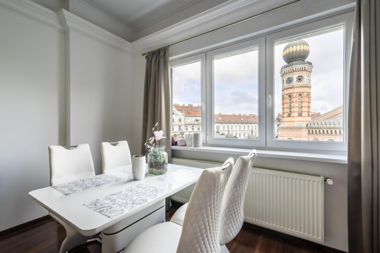 Breathless Panorama Synagogue Elegant Attic Free Parking Reservation Needed Budapest Eksteriør bilde